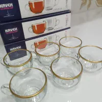 فنجان لب طلا دستی ۱۸۰|ظروف سرو و پذیرایی|دورود, |دیوار