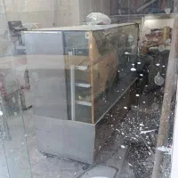 یخچال سالم در حد نومکعبی بدون زنگ زدگی دو  انباری