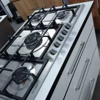 گاز استیل البرز همراه با کابینت هایگلاس