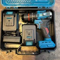 دریل شارژی چکشی براشلس سه نظام فلز ۲۰ولتی|ماشین‌آلات صنعتی|تبریز, |دیوار