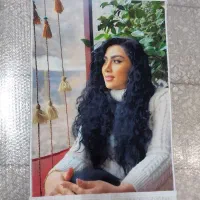 تابلو فرش با عکس دلخواهتان.