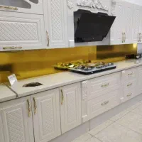 کابینت آماده/سبز پسته ای/طوسی/سفید کد54