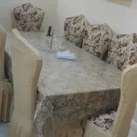 میز نهار خوری ۸نفره چوبی درحدنو|میز و صندلی غذاخوری|تهران, بوستان چیتگر|دیوار