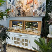 آینه کنسول و میز تی وی|بوفه، ویترین، کنسول|کرمانشاه, |دیوار