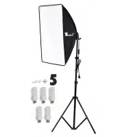سافت‌باکس 90×60 ZEBRO (150وات)|دوربین عکاسی و فیلم‌برداری|تهران, نارمک|دیوار