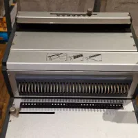 دستگاه پانچ و فنر دوبل زن صحافی همراه فنر