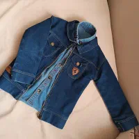 چند عدد پیراهن و کت لی پسرانه در حد نو