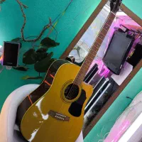 گیتار آگوستیک استیجی|گیتار، بیس، امپلیفایر|ایلام, |دیوار