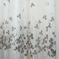 پرده اتاق حریر پانچ طرحدار|پرده، رانر، رومیزی|خمام, |دیوار