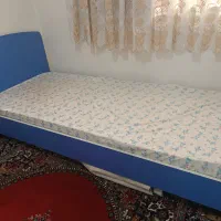 کمد/تخت/کودک/نوجوان در حد نو|تخت و سرویس خواب|الوند, |دیوار