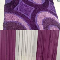 پرده مدل پلیسه|پرده، رانر، رومیزی|آمل, |دیوار