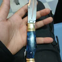 چاقو ضامن دار|کلکسیون اشیاء عتیقه|نهاوند, |دیوار