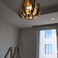 لوستر|لوستر و چراغ آویز|مشهد, خرمشهر|دیوار