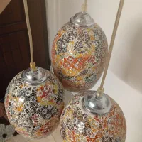 لوستر سه شاخه