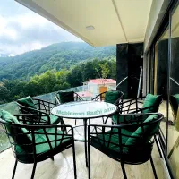 صندلی باغی کافه پارادایس / سایبان پایه بغل