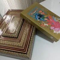 جعبه( خاتم کاری ) و کتاب حافظ