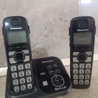 تلفن بی سیم دو گوشی