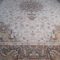 فرش ۱۲متری ۷۰۰شانه ۲تخته تمام نخ (فرش پازیرک جهرم)