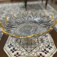 سرویس کریستال لب طلایی|ظروف سرو و پذیرایی|لاهیجان, کوی آزادگان|دیوار