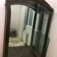 بوفه تمام چوب با 3 شیشه 8 میل چهار طبقه|بوفه، ویترین، کنسول|تهران, فردوس|دیوار