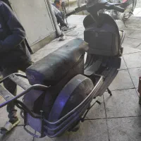 وسپا 200 مدارک دار مزایده هندا|موتورسیکلت|خاوران, |دیوار