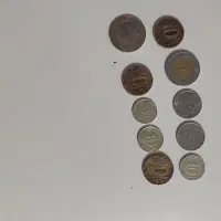 چند عدد سکه|کلکسیون سکه، تمبر، اسکناس|سنگدوین, |دیوار