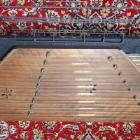 سنتور تک مهر موسوی|سازهای سنتی|رشت, پل تالشان|دیوار