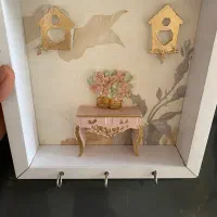 جا کلیدی چوبی مینیمال