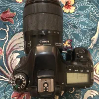 دوربین ۸۰دی با لنز ۱۸-۱۳۵ usm|دوربین عکاسی و فیلمبرداری|بافت, |دیوار