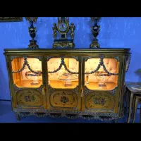 کنسول و ساعت شمعدان|بوفه، ویترین، کنسول|ری, شهید غیوری (ابن باویه)|دیوار