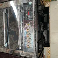 گاز طرح فر صفحه شیشه ای