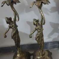 دو عدد شمعدانی
