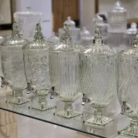 کلمن ۵نیم لیتری شیشه شفاف