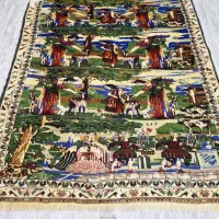 قالیچه دستباف ذهنی بافت|فرش|تهران, حر|دیوار