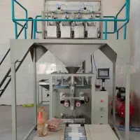 پرکن بسته بندی پودر حبوبات پرکن وزنی ساشه ۲و۴توزین