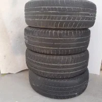 4عدد لاستیک استوک  %80|قطعات یدکی و لوازم جانبی|پردیس, سیاه سنگ|دیوار