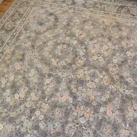 فرش 9متری 1500شانه گل های برجسته ازشرکت بزرگ مهر