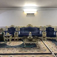 مبل سلطنتی کاملا نو|مبلمان خانگی و میز عسلی|قم, یخچال قاضی|دیوار