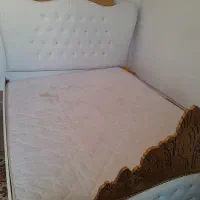 فروش تخت با تشک|تخت و سرویس خواب|زرند, |دیوار