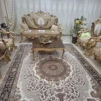 مبل سلطنتی نه نفره و نهارخوری 8 نفره درجه یک
