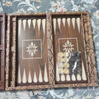 تخته نرد چرم مصنوعی