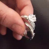 انگشتر نگین دار  و حلقه پشت|بدلیجات|گرگان, |دیوار