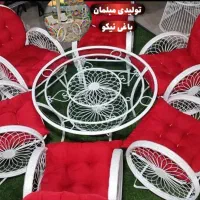 صندلی باغی ویلایی/چتر/ آتشدان/طرح خورشیدی|مبلمان خانگی و میز عسلی|شهریار, کرد امیر|دیوار