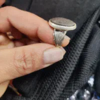 انگشتر حدید اصلی و انگشتر یاقوت معدنی اصل رکاب دست