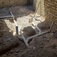 کاشی کاری لوله کشی