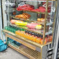 یخچال اکواریومی قنادی