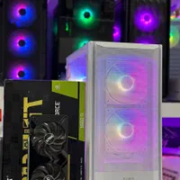 کیس گیمینگ نسل 12 گرافیک1660Ti کیس RGB سفید|رایانه رومیزی|مشهد, فلسطین|دیوار