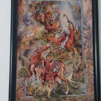 تابلو فرش دستبافت