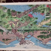 نقشه شکاری تابلوفرش|تابلو فرش|سنندج, |دیوار