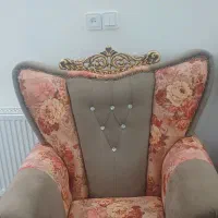 مبل ۷نفره سلطنتی|مبلمان خانگی و میز عسلی|میبد, |دیوار